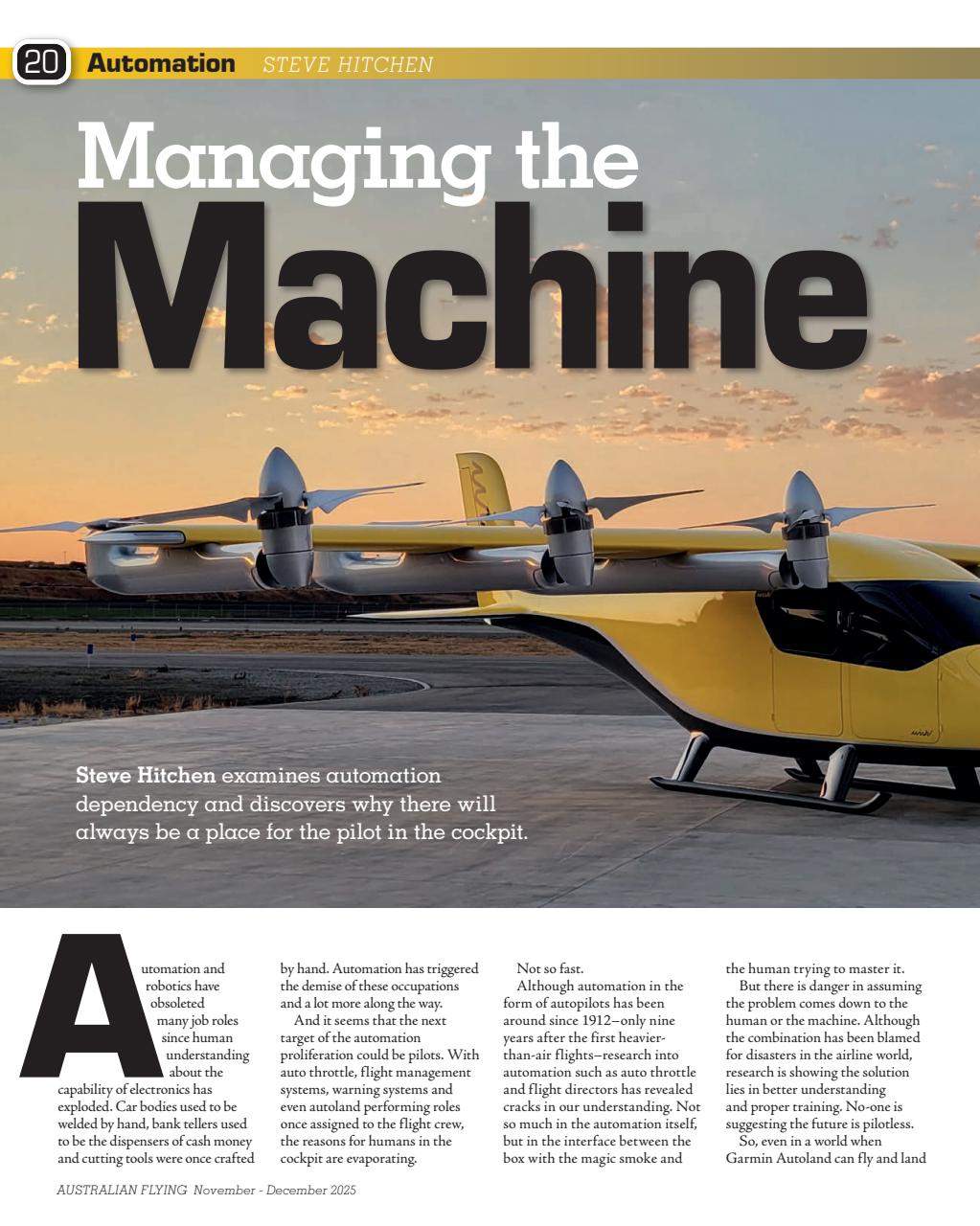 Australian Flying Preview Pages