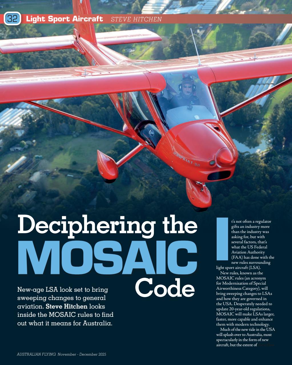 Australian Flying Preview Pages