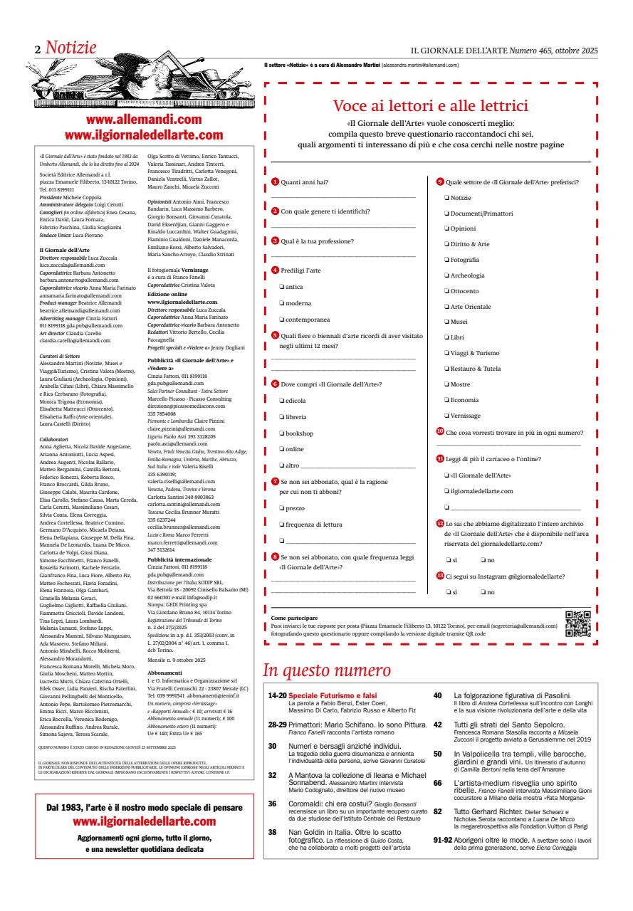 Il Giornale Dell’Arte Preview Pages