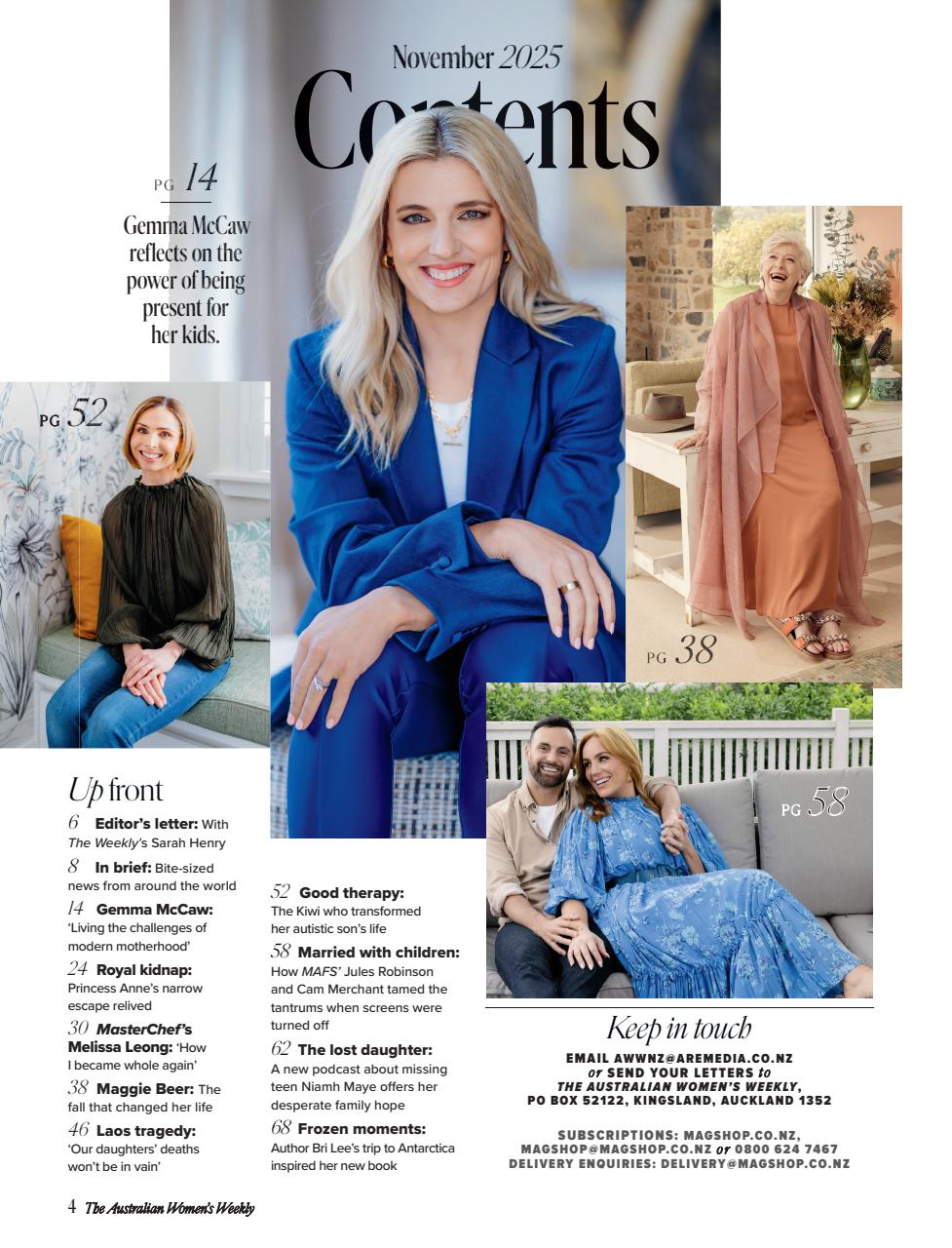 Australian Women's Weekly NZ Preview Pages