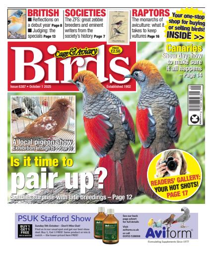 Cage & Aviary Birds issue 