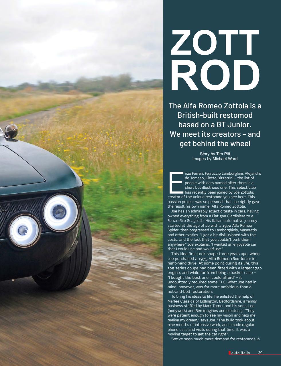 AutoItalia Magazine Preview Pages