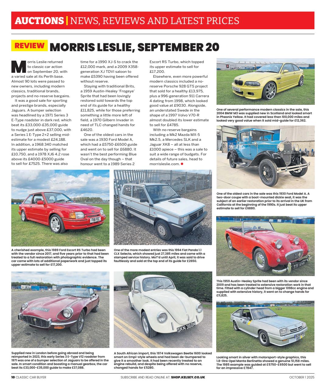 Classic Car Buyer Preview Pages