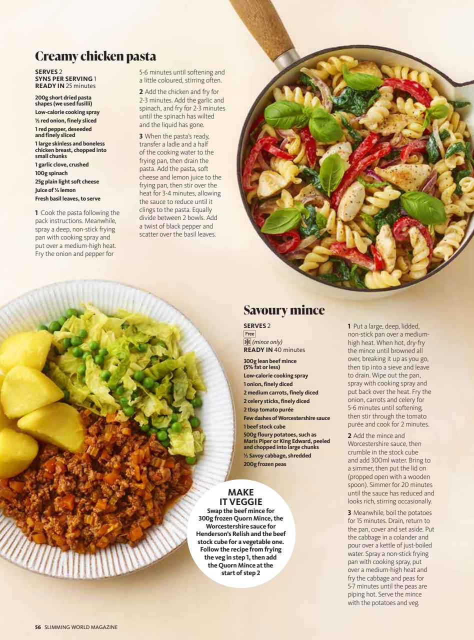 Slimming World Preview Pages
