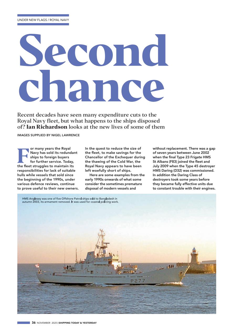 Shipping Today & Yesterday Preview Pages