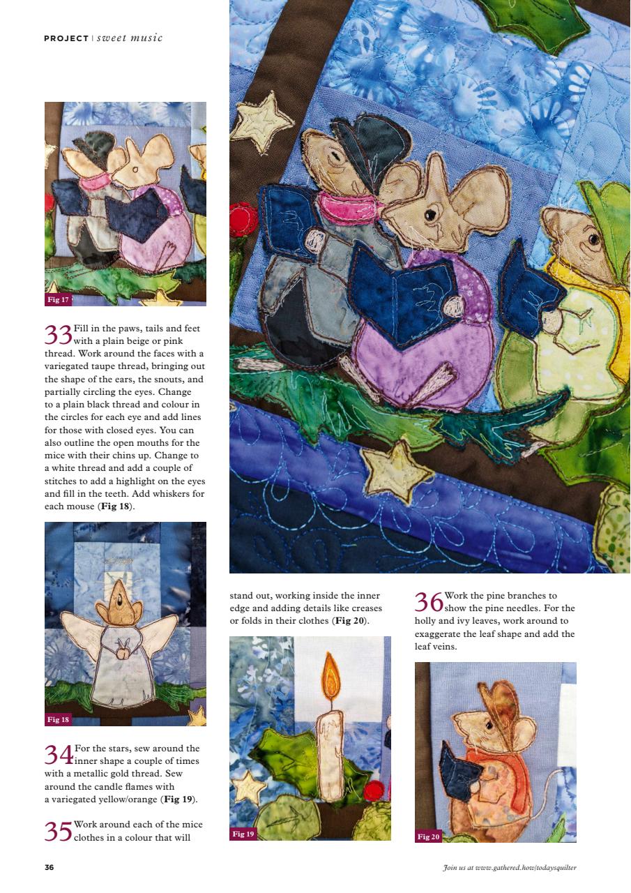 Today’s Quilter Preview Pages