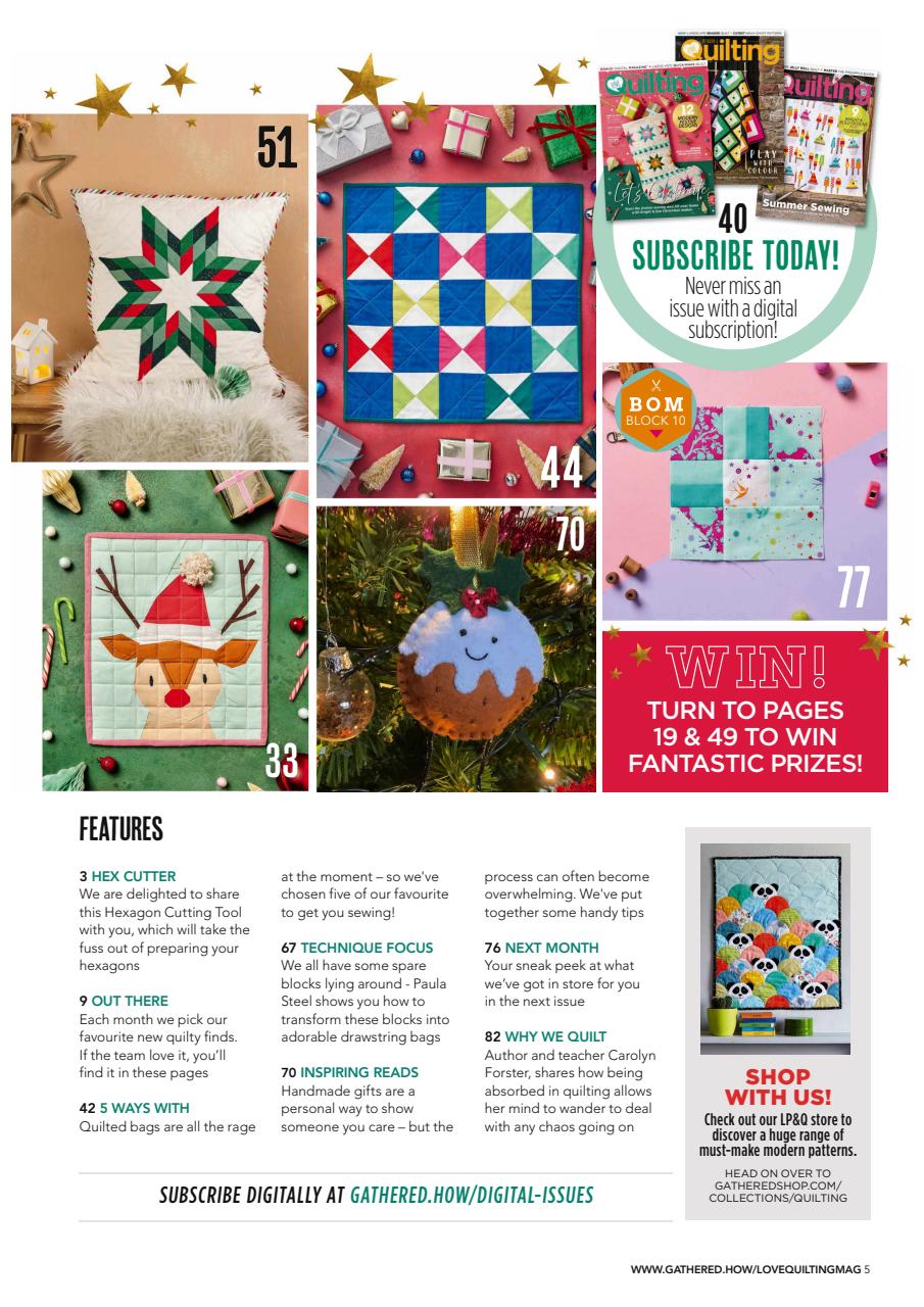 Love Patchwork & Quilting Preview Pages