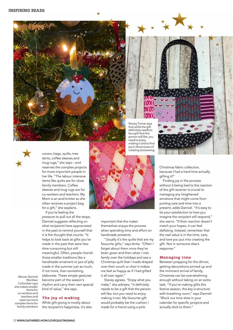 Love Patchwork & Quilting Preview Pages