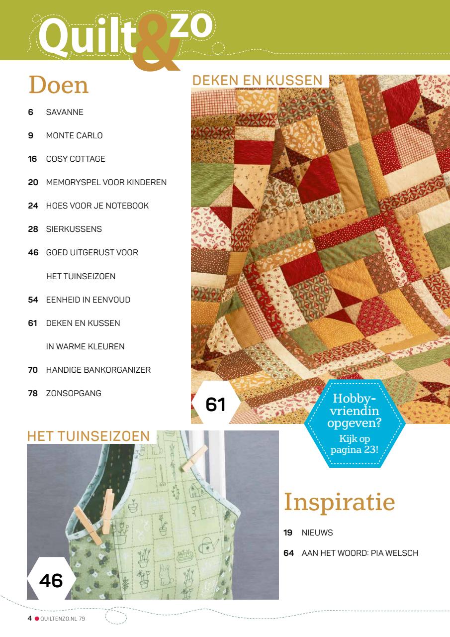 Stitch & Quilt (Quilt & Zo) Preview Pages