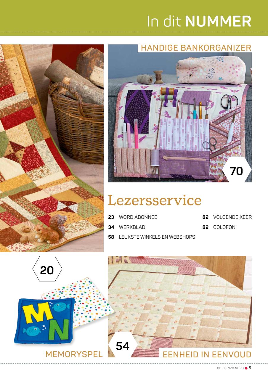 Stitch & Quilt (Quilt & Zo) Preview Pages