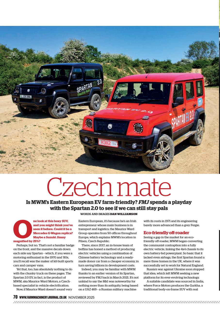 Farm Machinery Journal Preview Pages