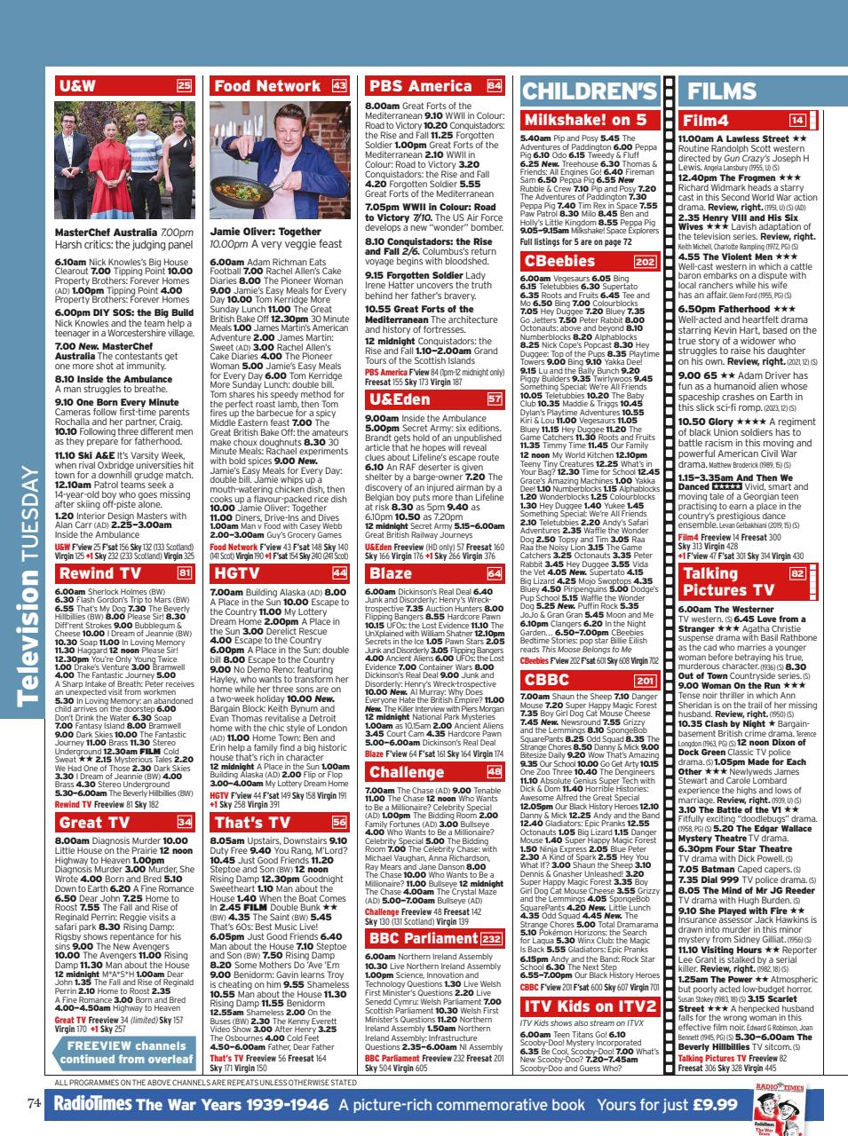 Radio Times Preview Pages