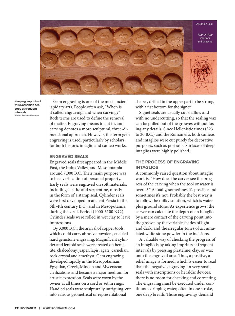 Rock&Gem Magazine Preview Pages