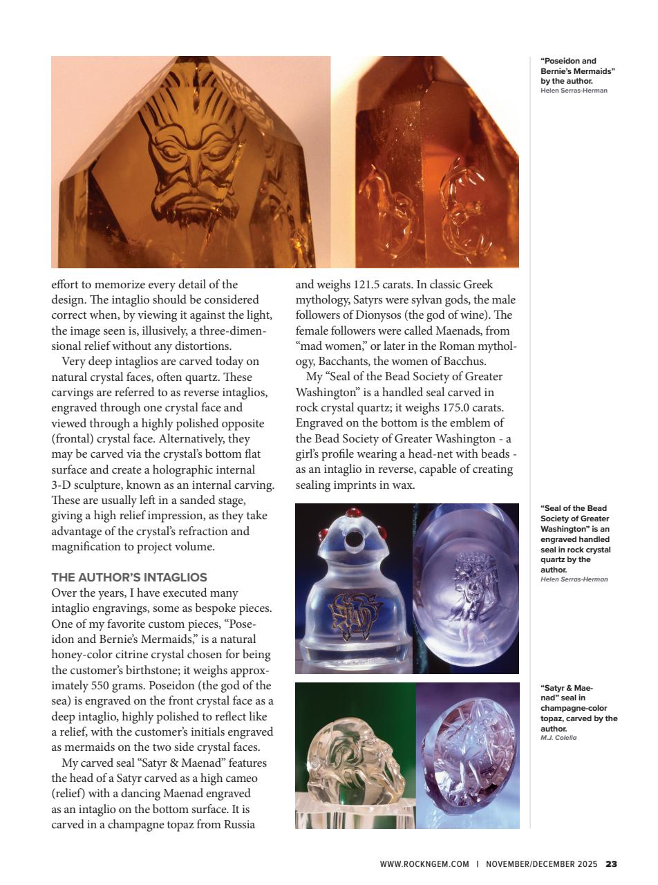 Rock&Gem Magazine Preview Pages