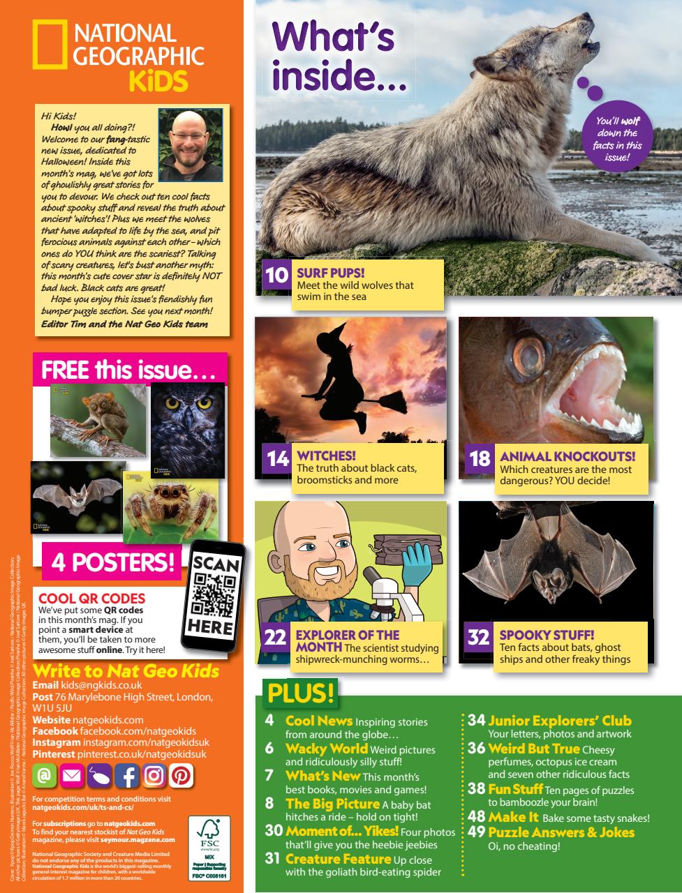 National Geographic Kids Preview Pages