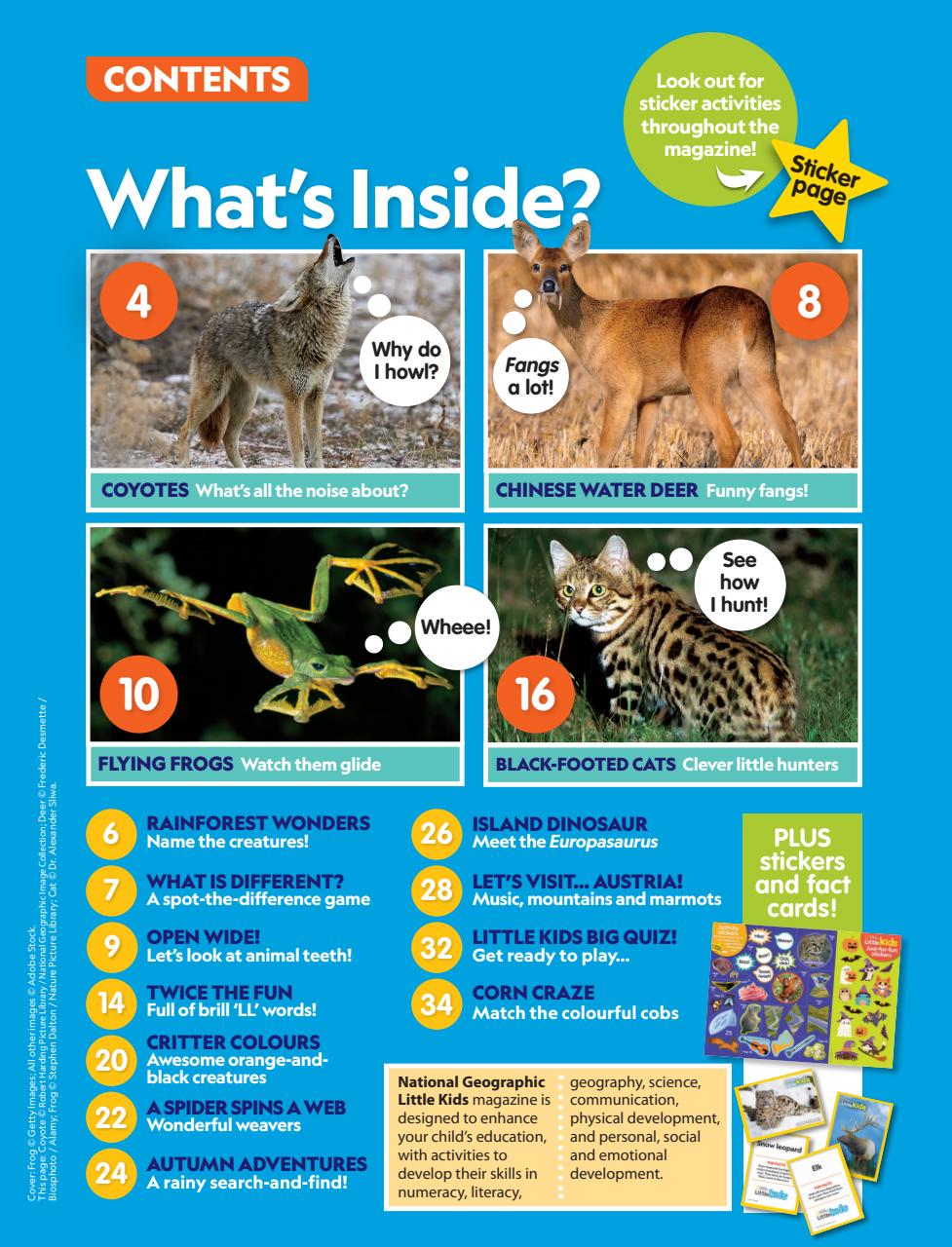 National Geographic Little Kids Preview Pages