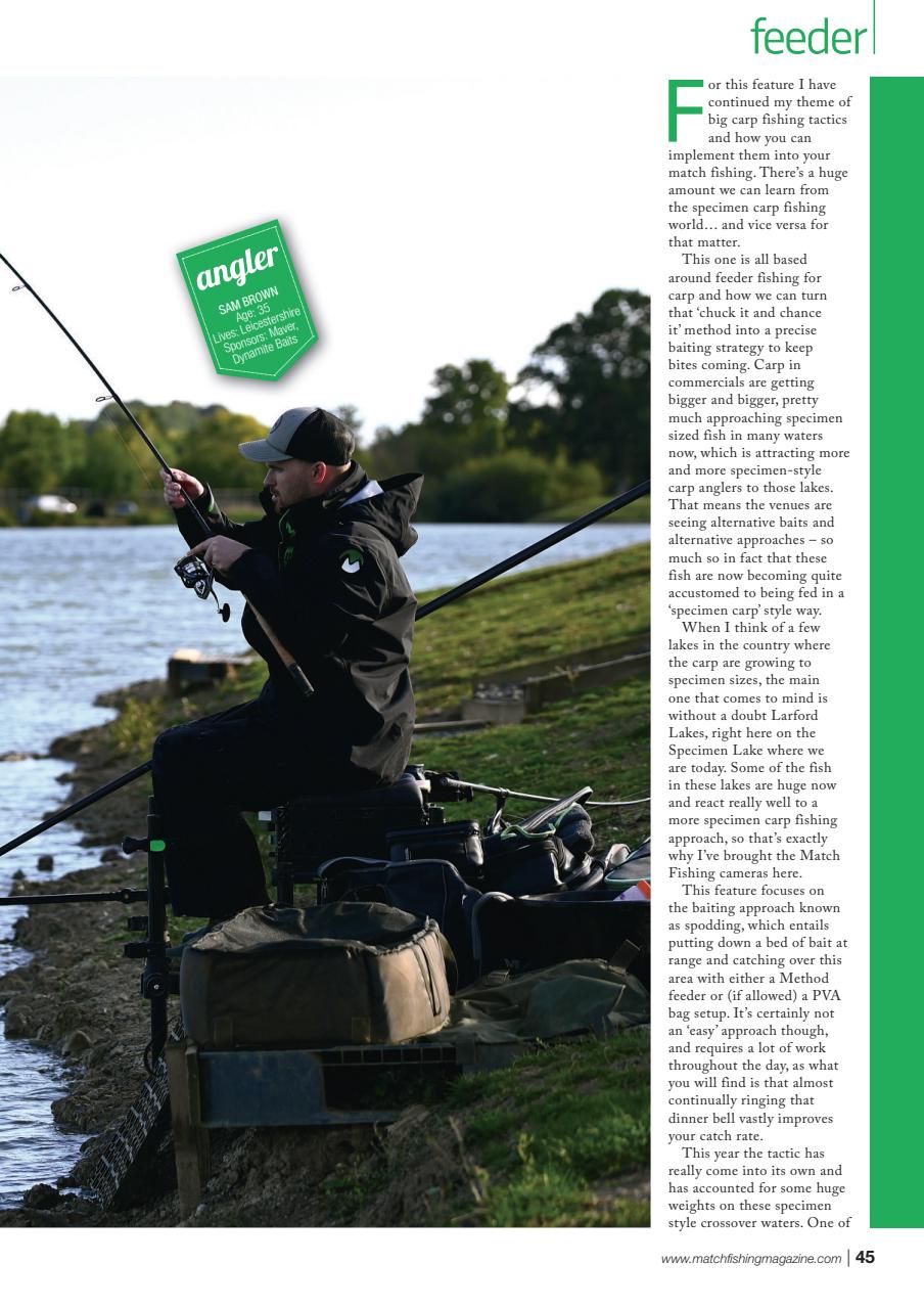 Match Fishing Preview Pages