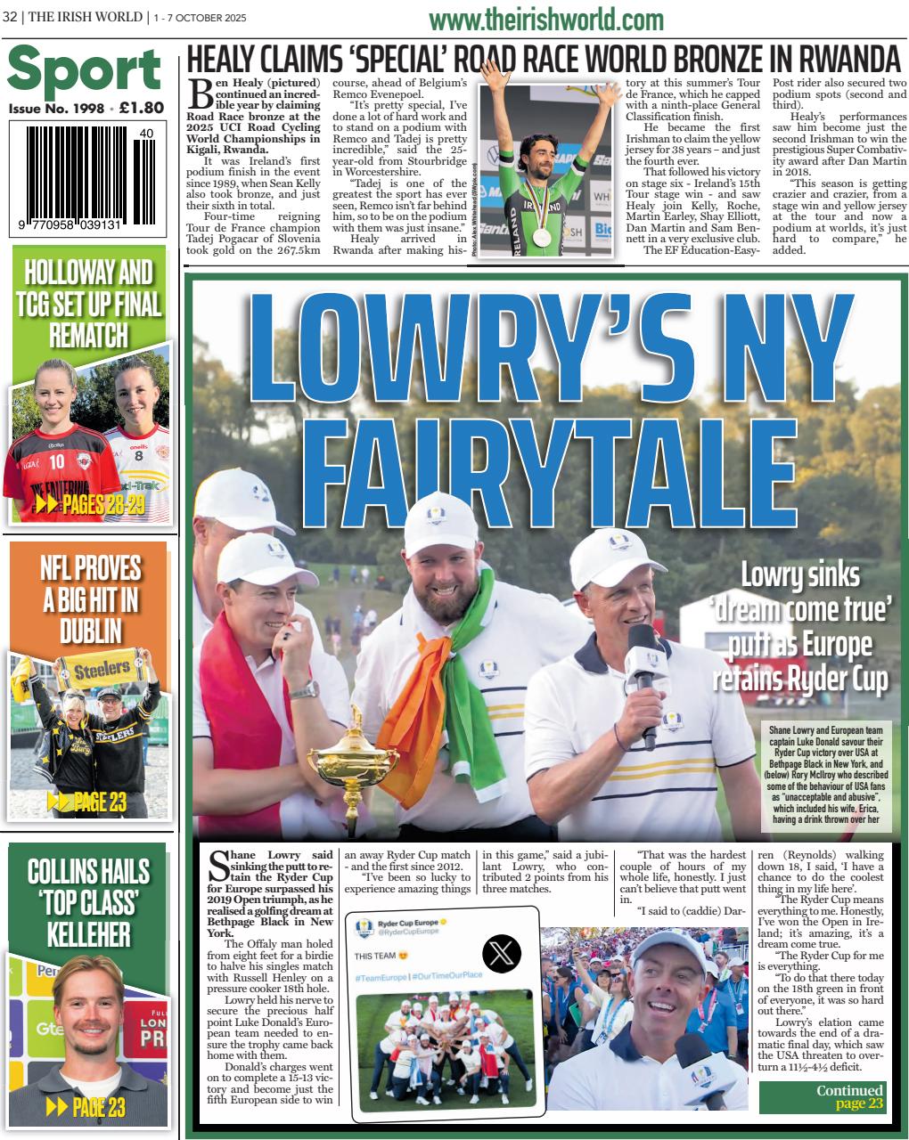 Irish World Preview Pages