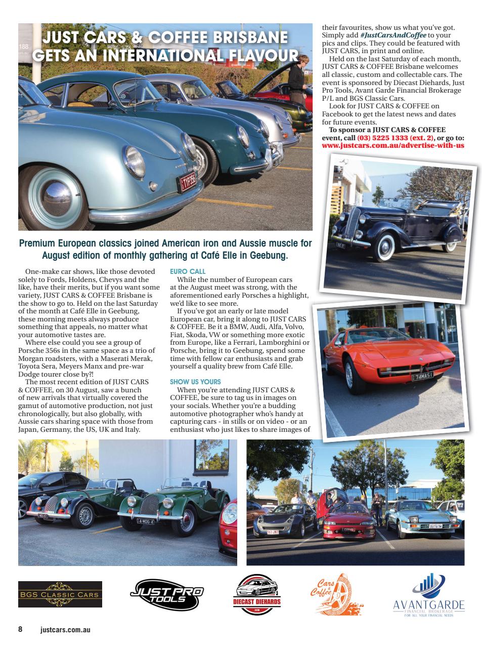 JUST CARS Preview Pages