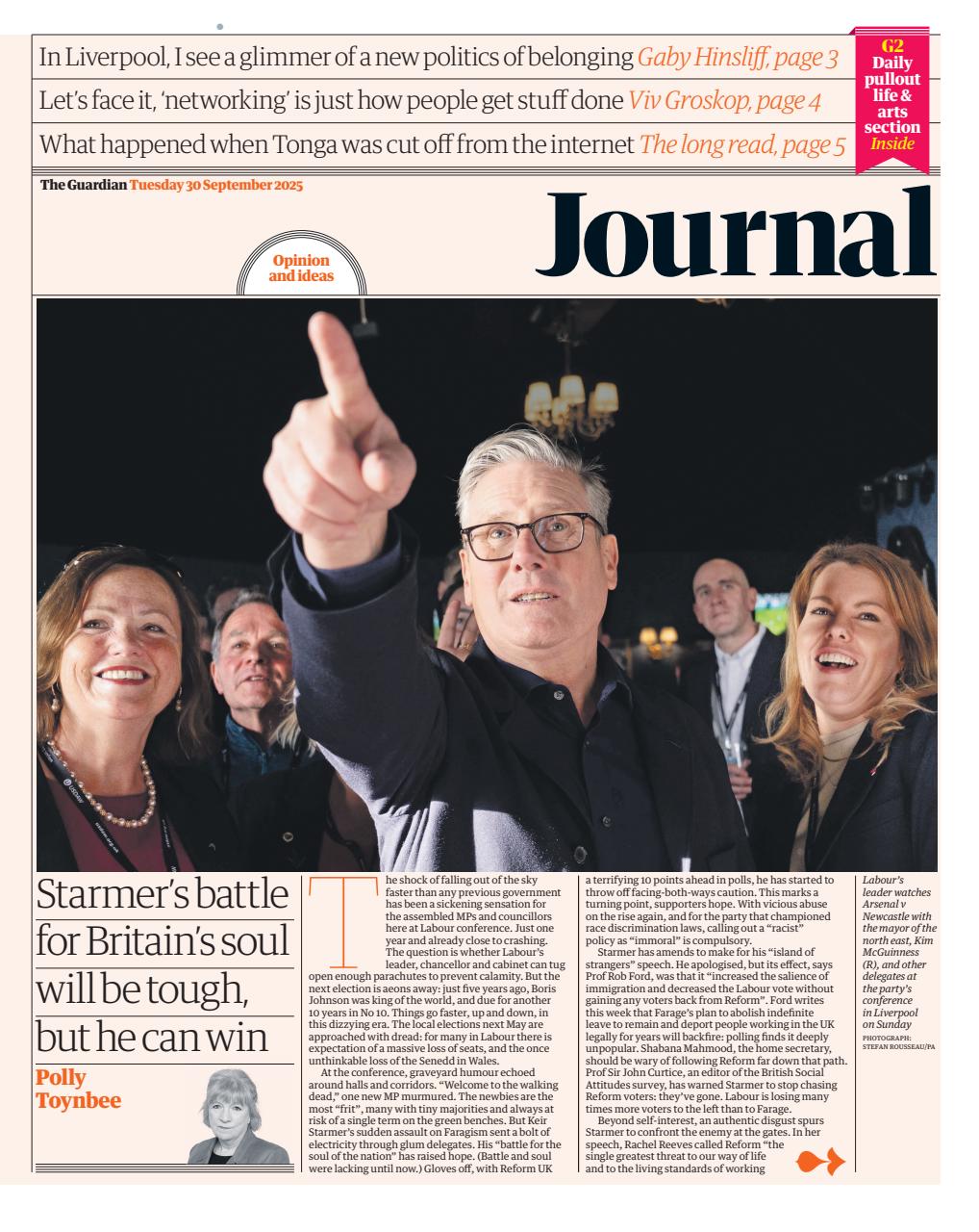 The Guardian Newspaper Preview Pages