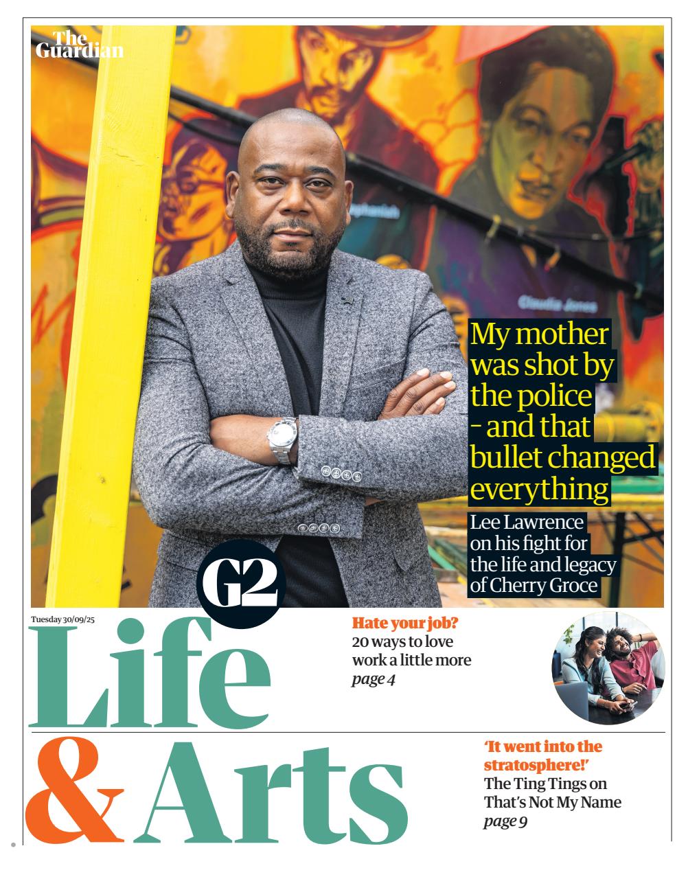 The Guardian Newspaper Preview Pages