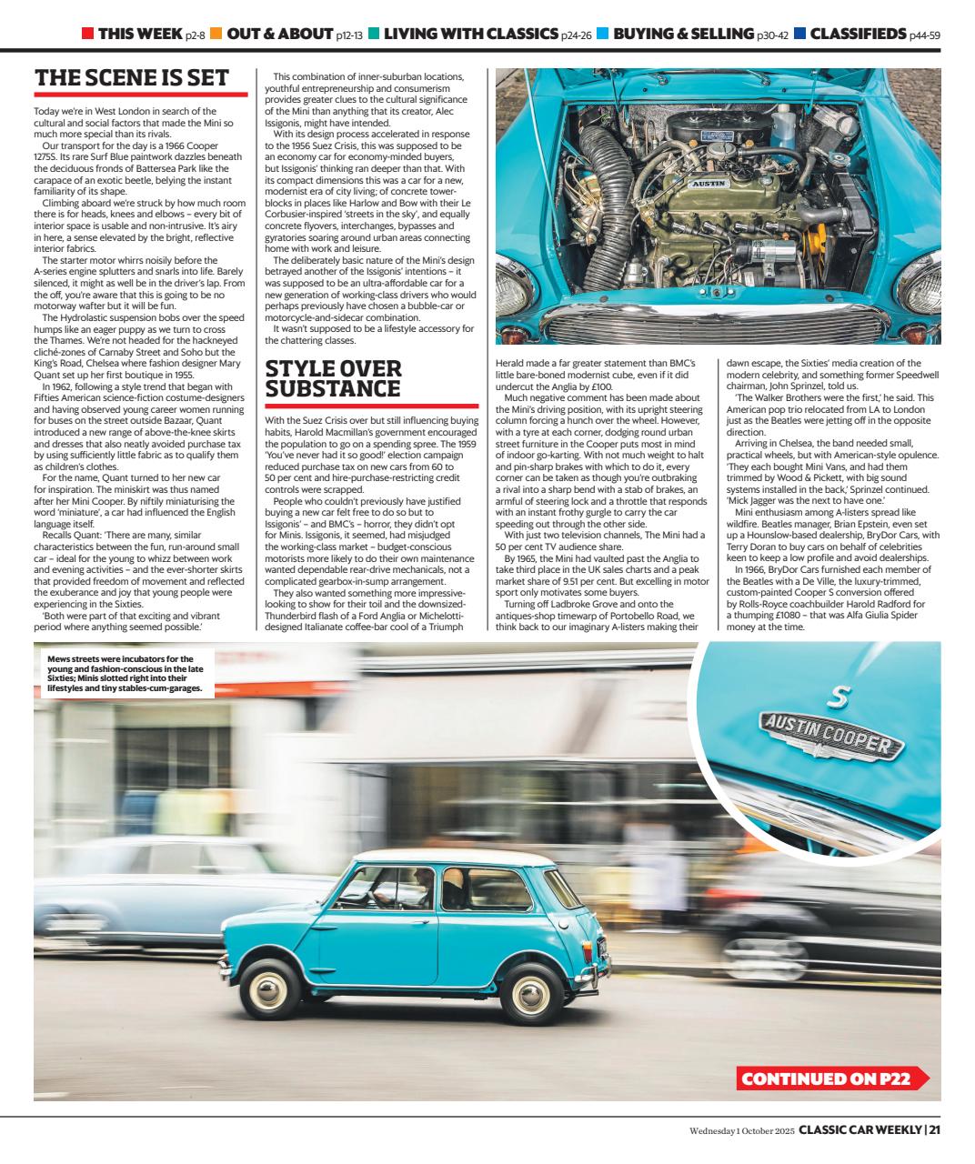 Classic Car Weekly Preview Pages