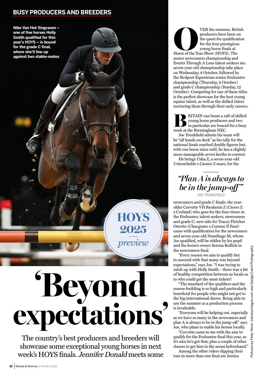 Horse & Hound Preview Pages