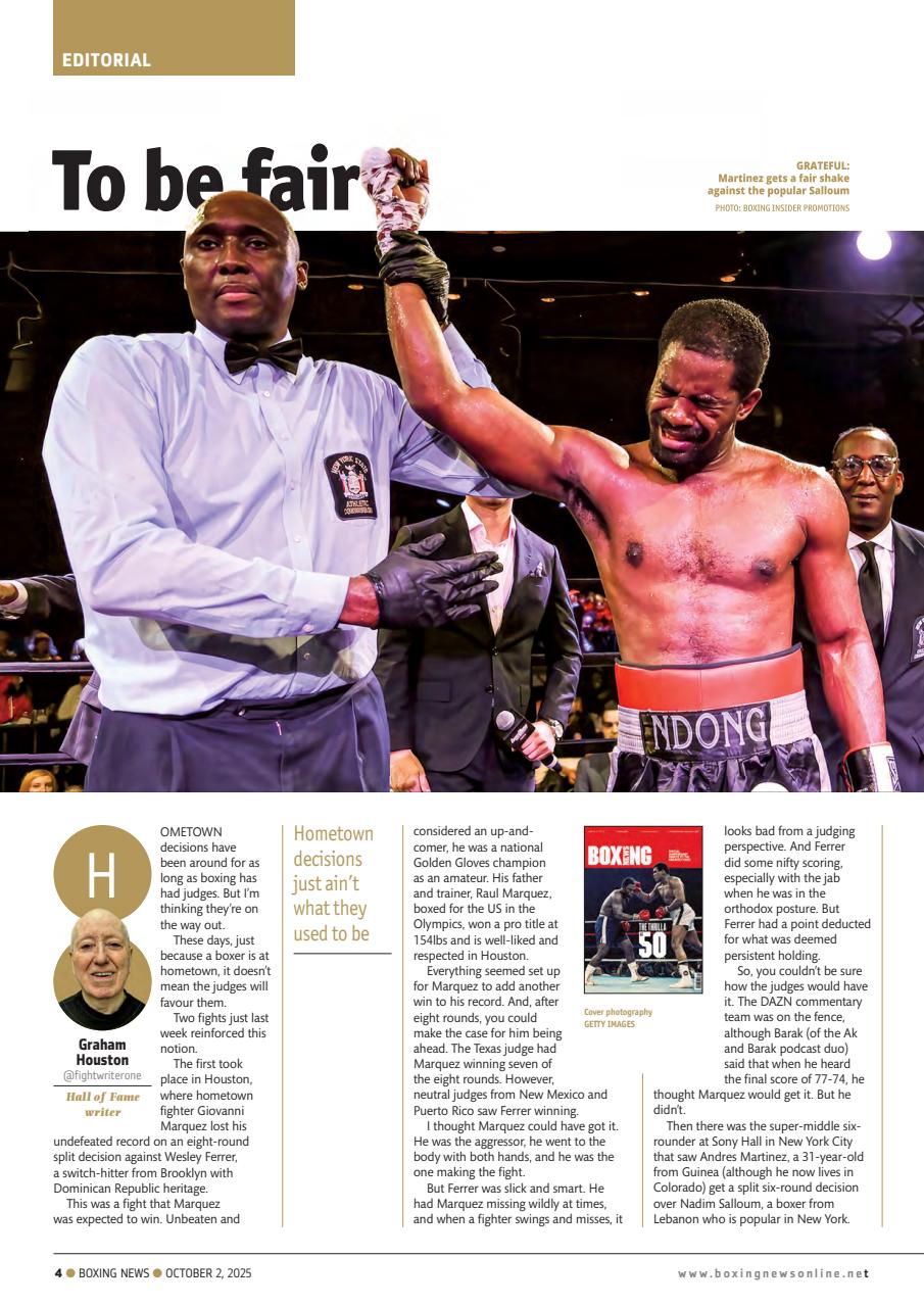 Boxing News Preview Pages