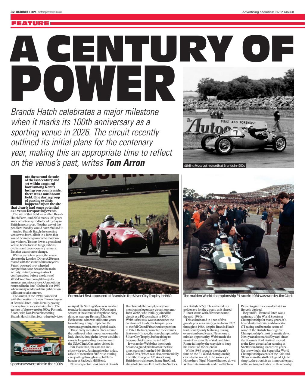 Motorsport News Preview Pages