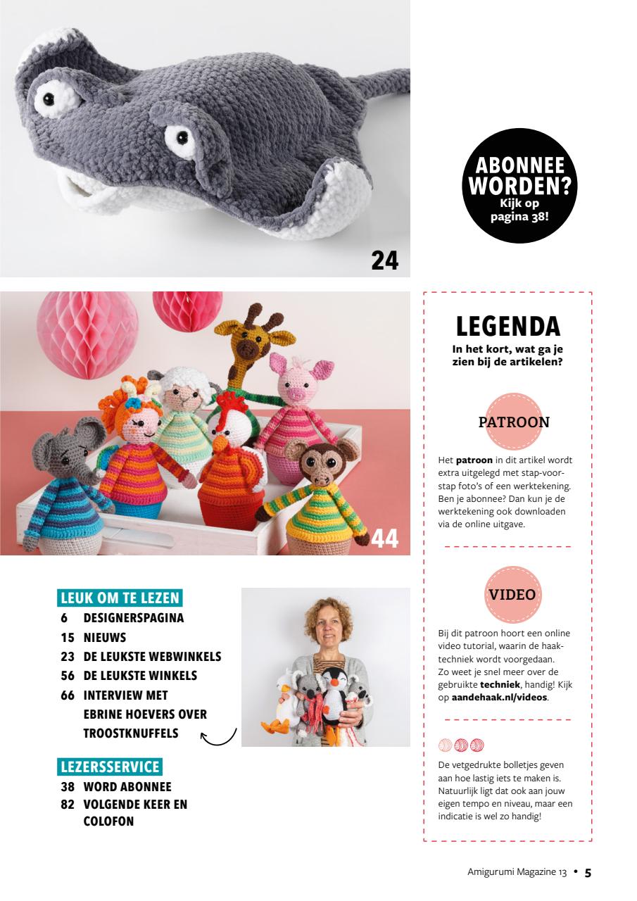 Amigurumi Magazine Preview Pages