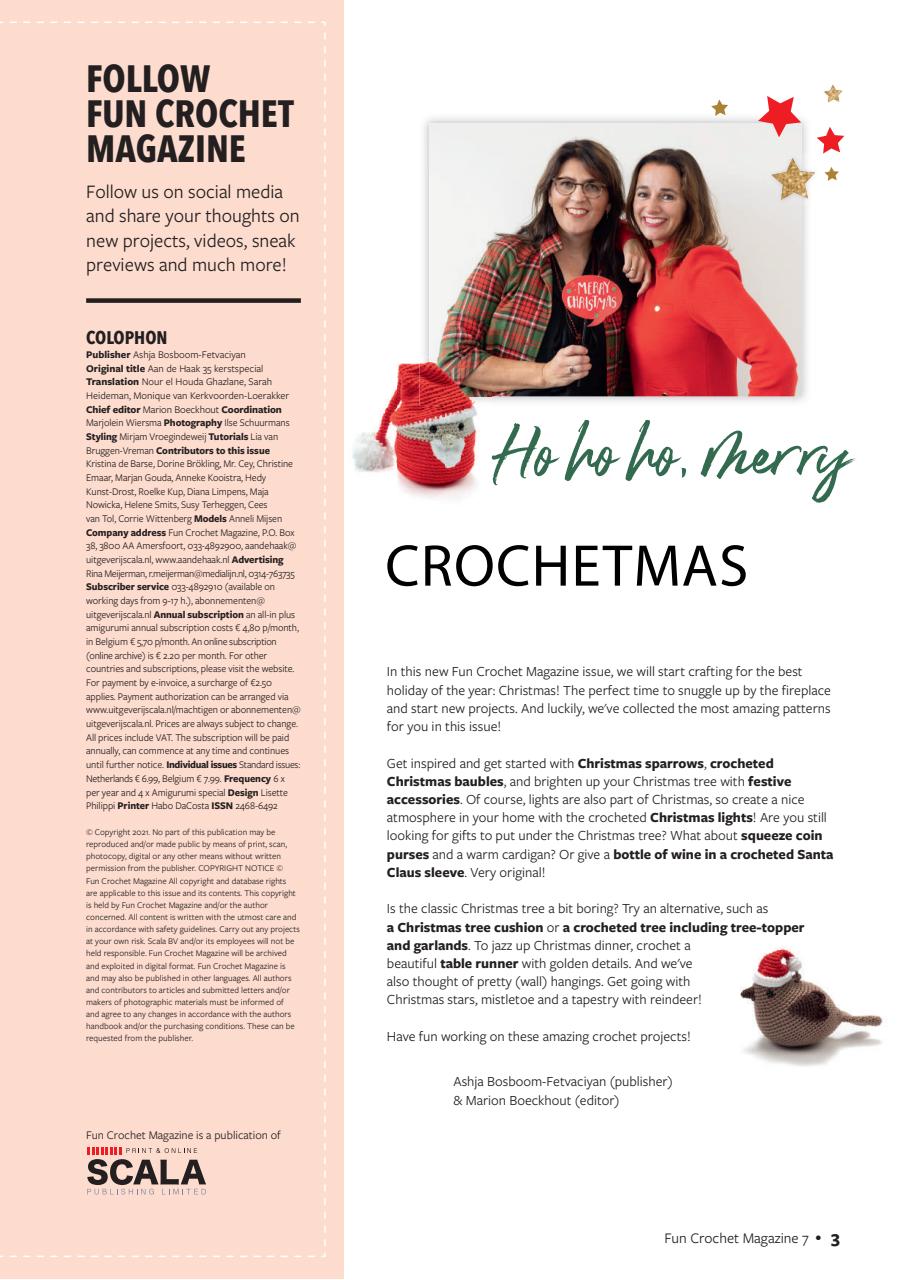 Fun Crochet Magazine Preview Pages