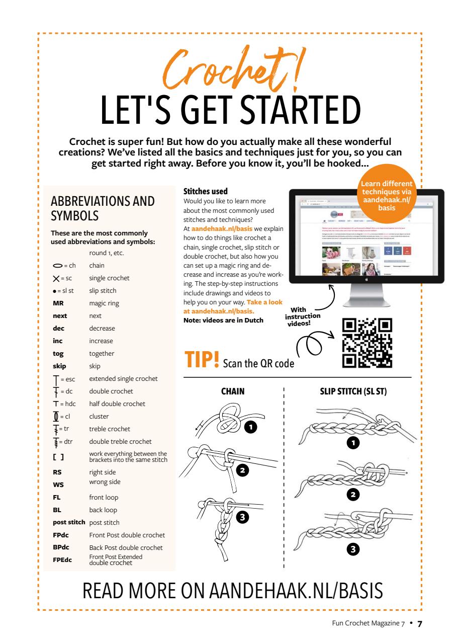 Fun Crochet Magazine Preview Pages