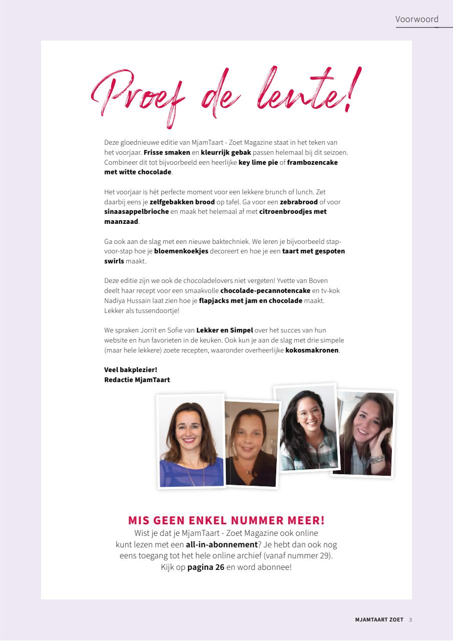 MjamTaart Zoet en Eten Preview Pages