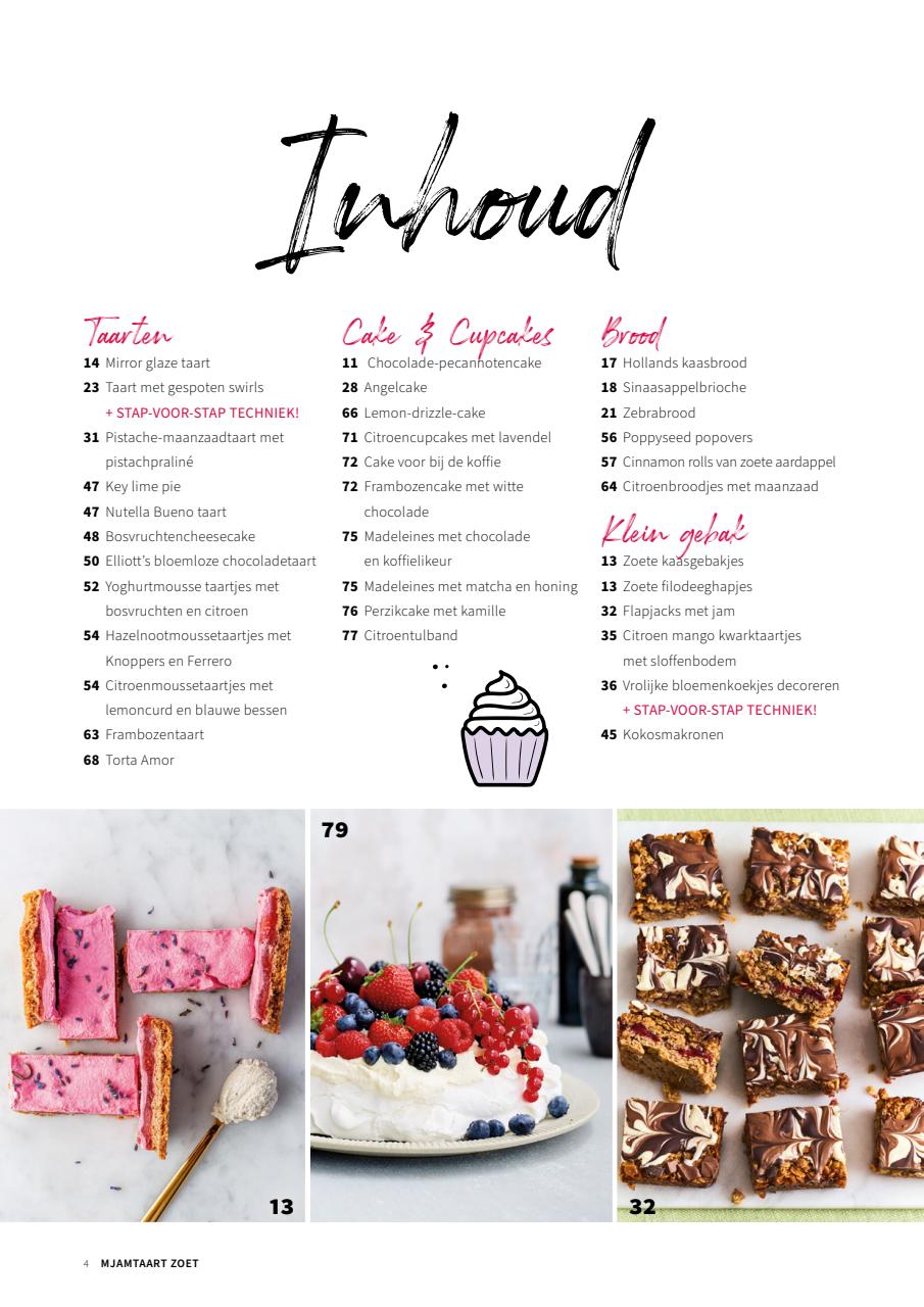 MjamTaart Zoet en Eten Preview Pages