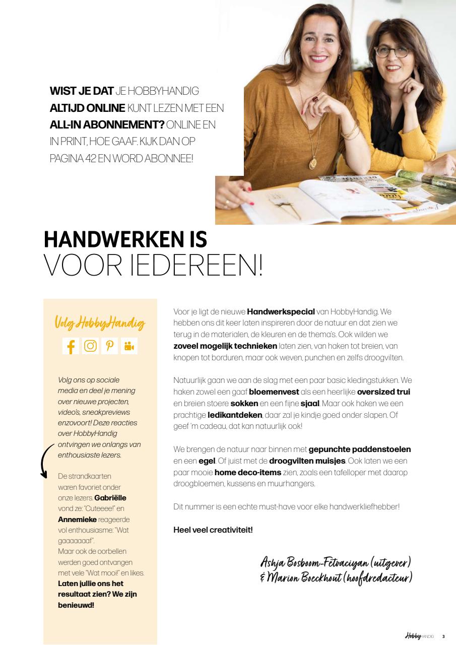 HobbyHandig Preview Pages