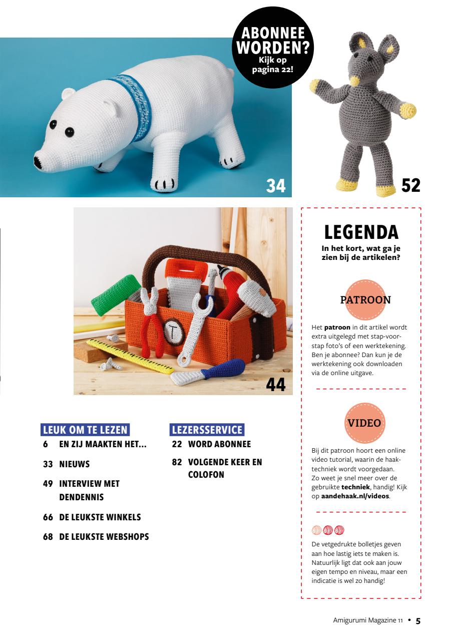 Amigurumi Magazine Preview Pages