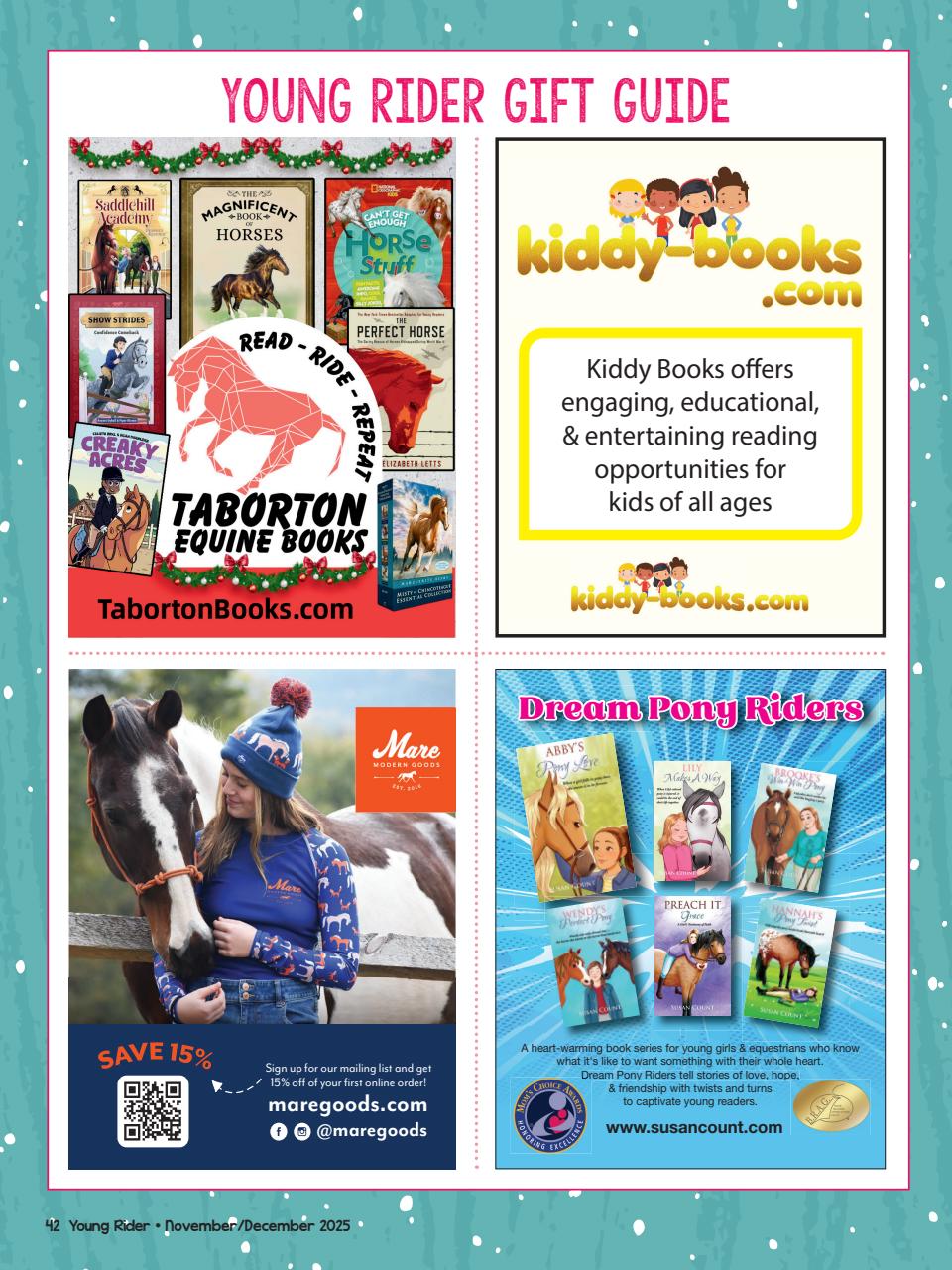 Young Rider Magazine Preview Pages