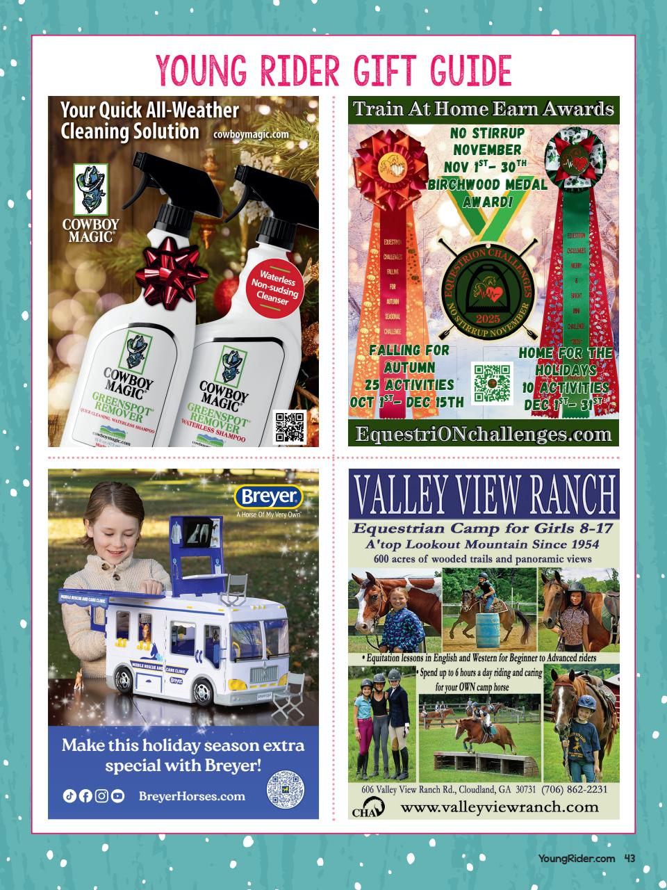 Young Rider Magazine Preview Pages