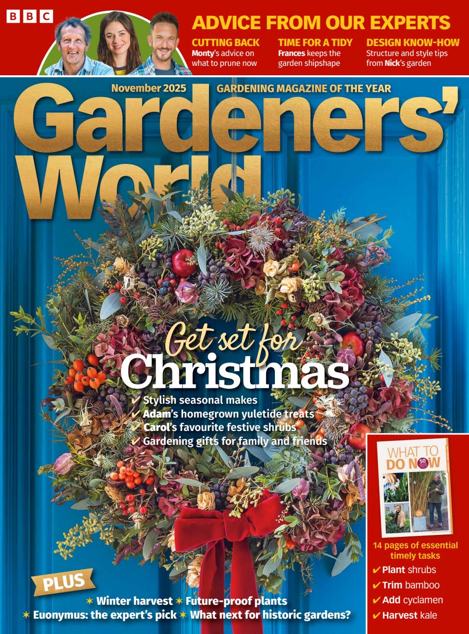 BBC Gardeners’ World Magazine Preview Pages