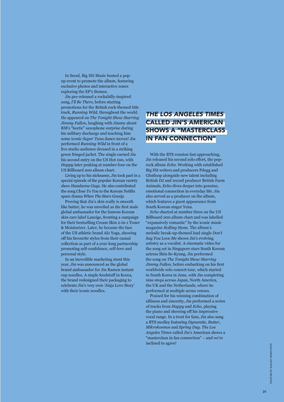 K-Pop Superstars Preview Pages