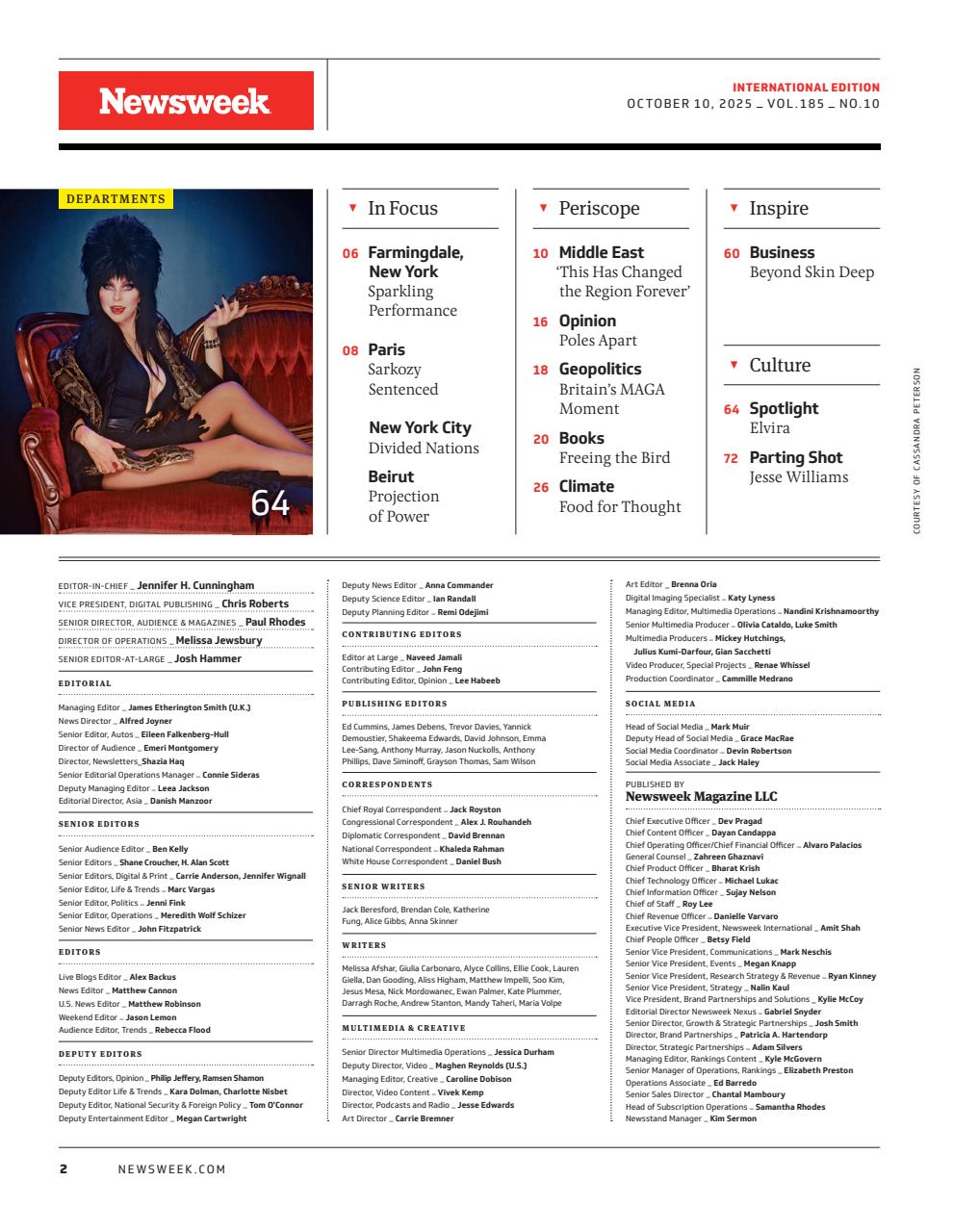 Newsweek International Preview Pages