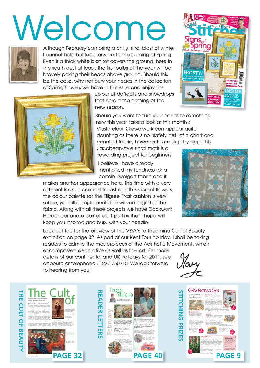 New Stitches Preview Pages