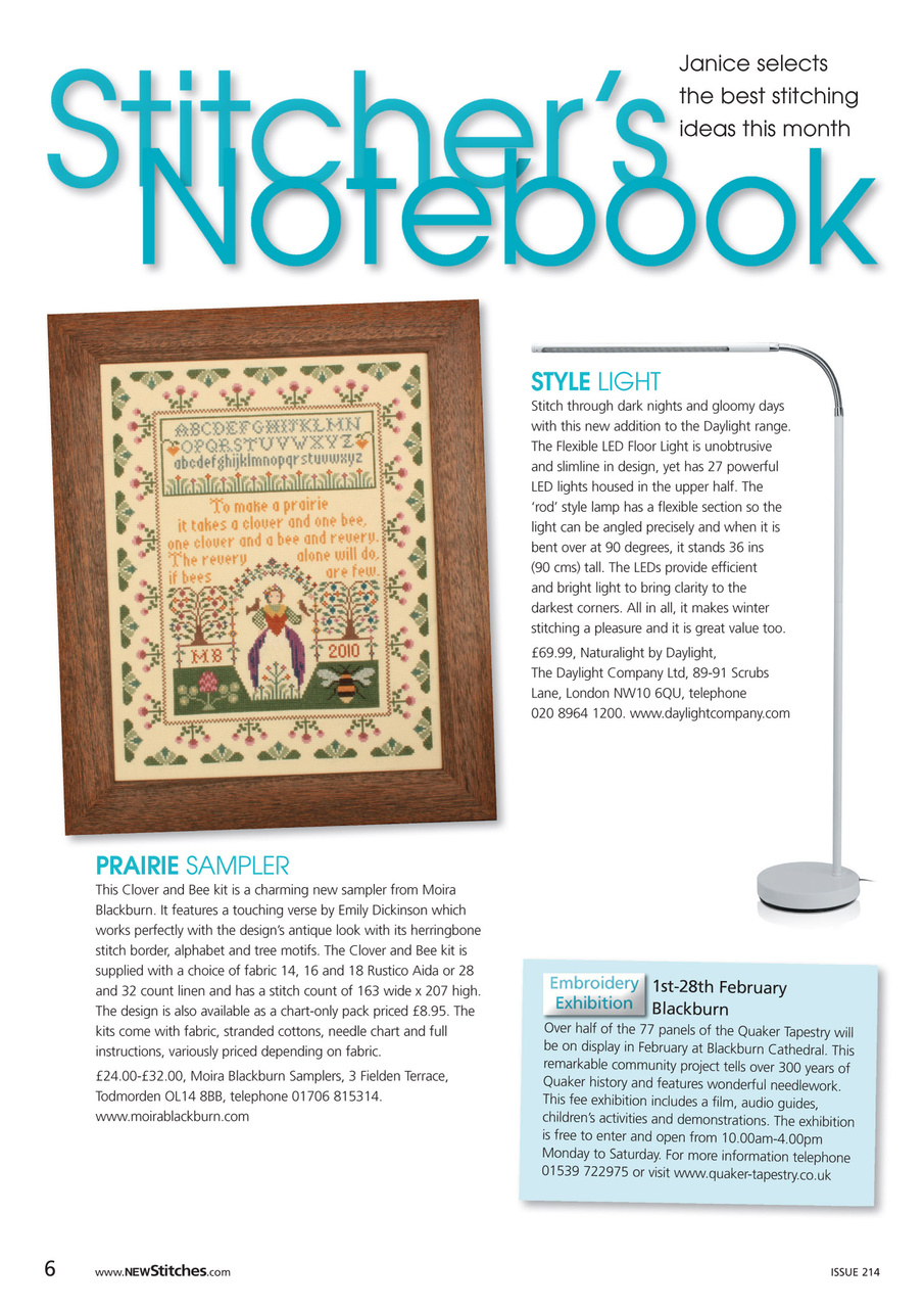 New Stitches Preview Pages