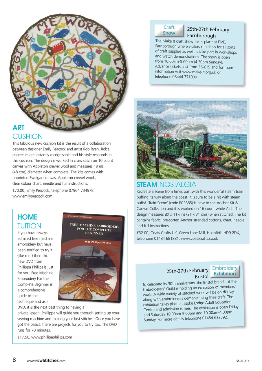 New Stitches Preview Pages