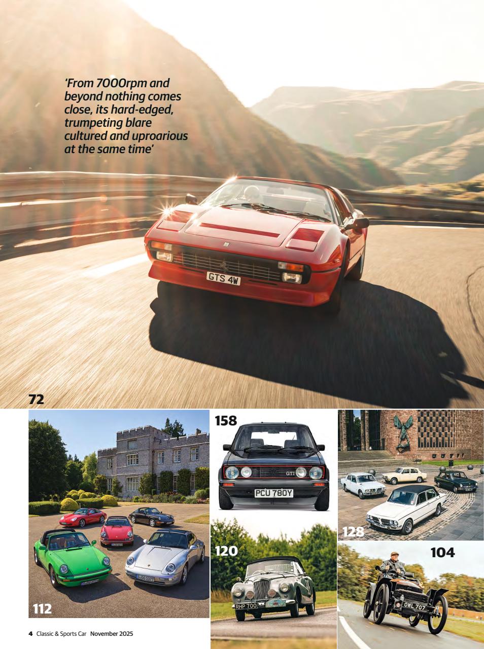 Classic & Sports Car Preview Pages
