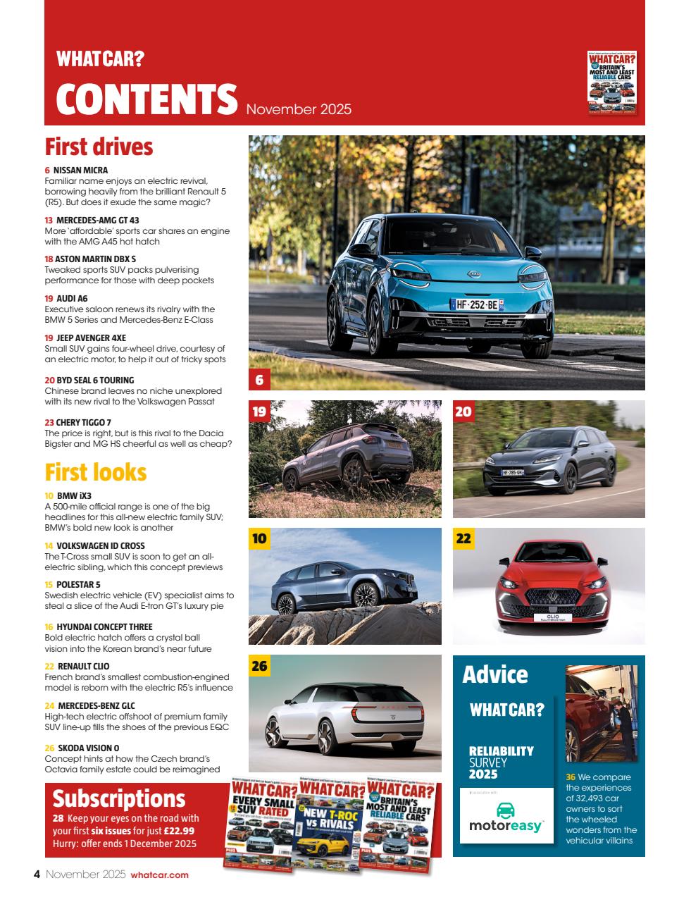 What Car? Preview Pages