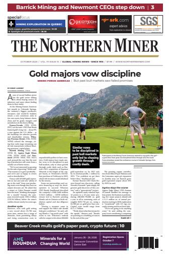The Northern Miner issue 