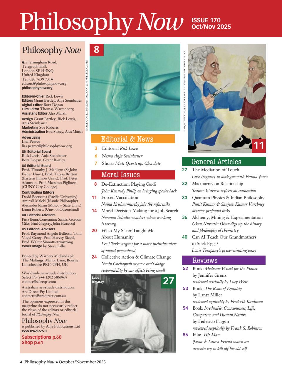 Philosophy Now Preview Pages