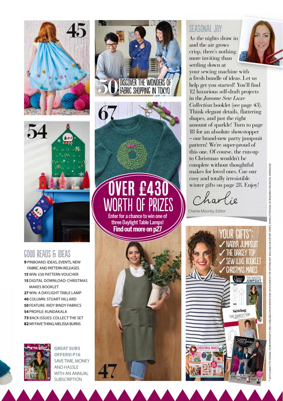 Simply Sewing Preview Pages