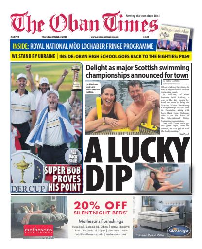The Oban Times & Lochaber Times issue 